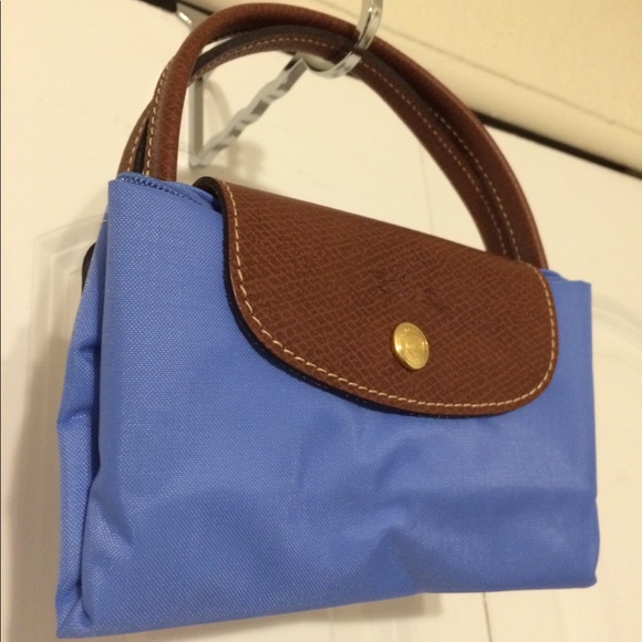longchamp blue bag